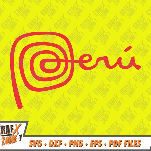 Peru Logo Svg, Peru Svg, Peruano Svg, Peruvian Shirt Svg, Logo Peruano Svg, SVG Cut Files for Cricut & Dxf, Eps, Png Files