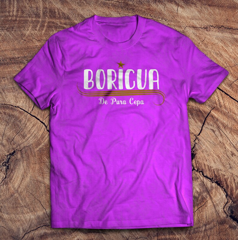 Download Boricua De Pura Cepa Svg T-shirt SVG Cut Files for Cricut | Etsy