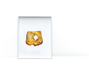 Art Prints for Food Lovers | French Toast Watercolor Print | Kitchen Wall Art |