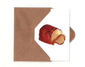 Honey-Baked Ham Easter Card w/ Detachable Recipe