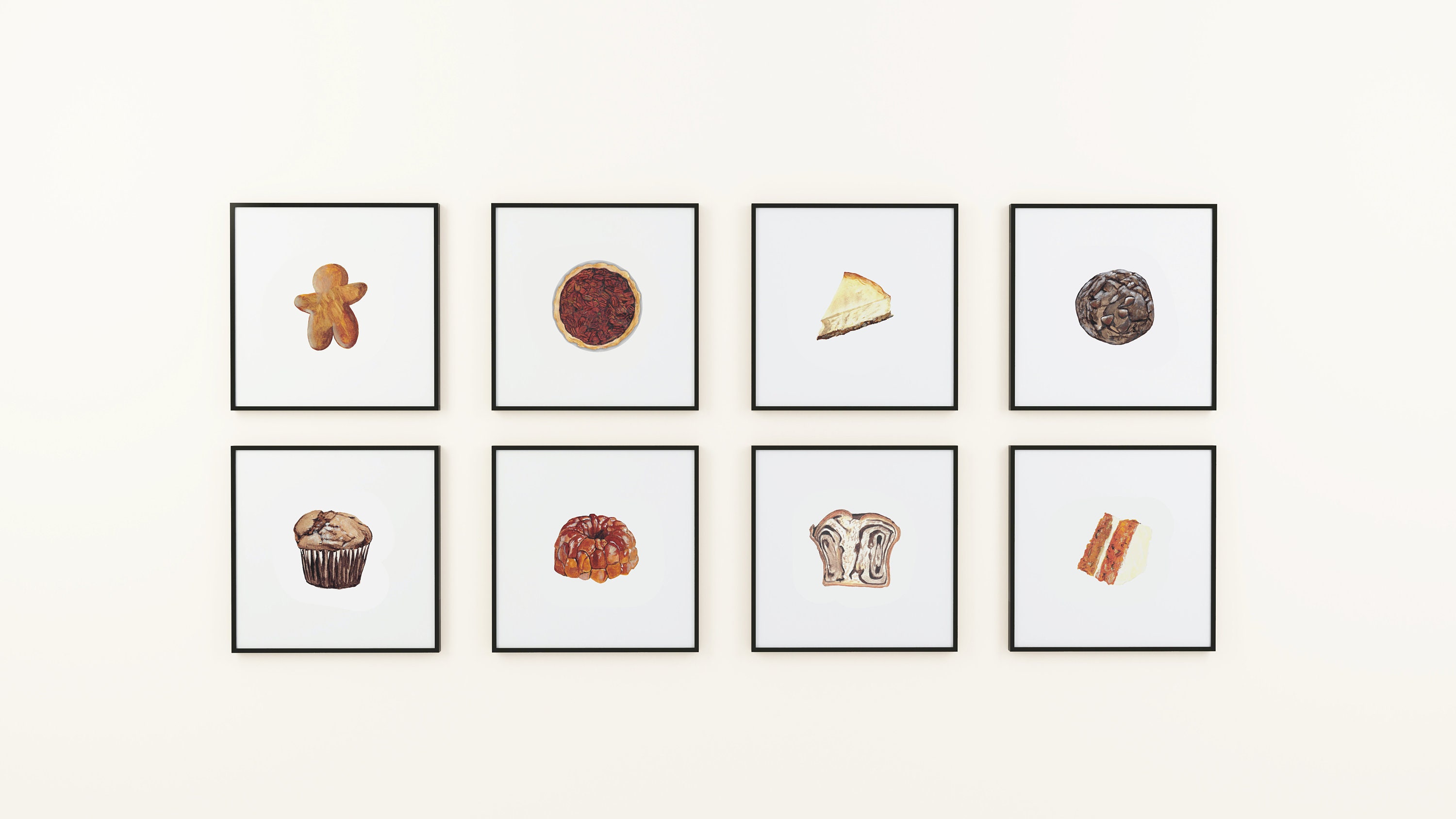 Croquembouche Watercolor Print | Kitchen Wall Art | Art