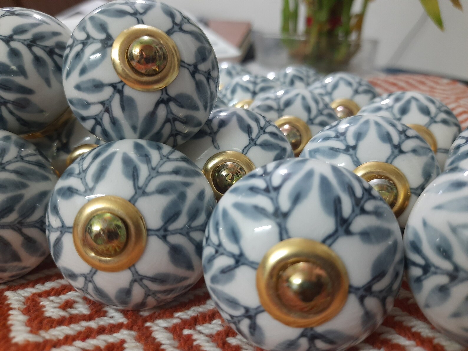 Decorative Boho Knobs for Drawers Vintage Rare Etsy
