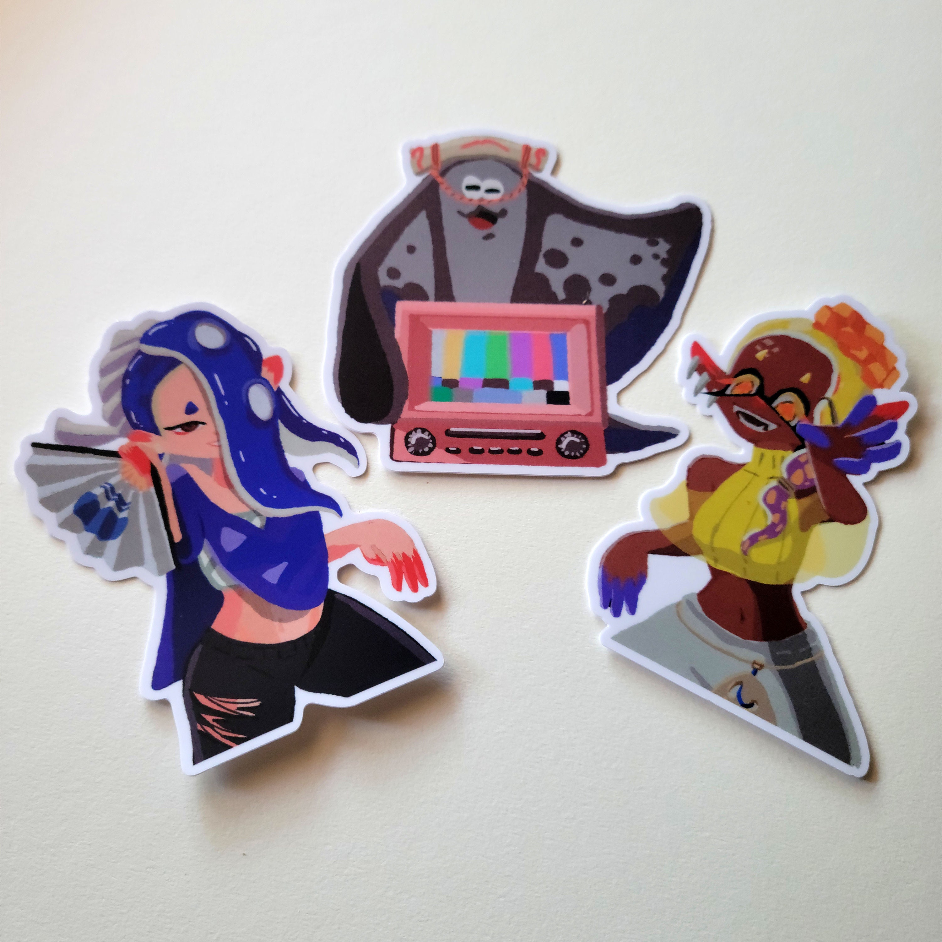 Splatoon 3 Stickers Etsy