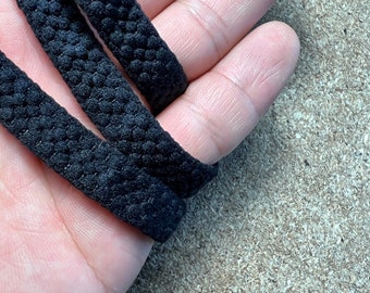 Bra/ Lingerie Wire Casing / Bra Wire Cover / Channeling. 10mm Wide - Black
