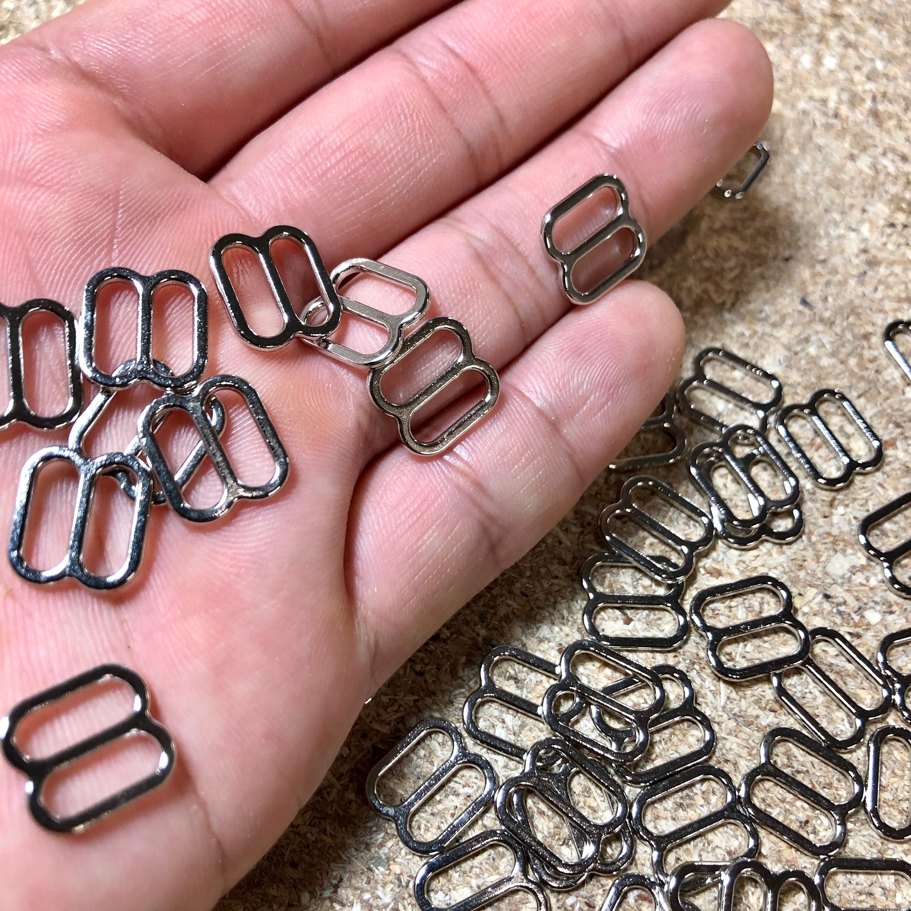 10mm Lingerie Bra Strap Slider / High quality 3 layers of Etsy