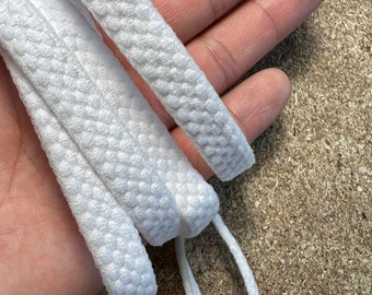 Bra/ Lingerie Wire Casing / Bra Wire Cover / Channeling. 10mm Wide - White