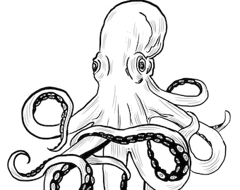 Octopus Digital Art File