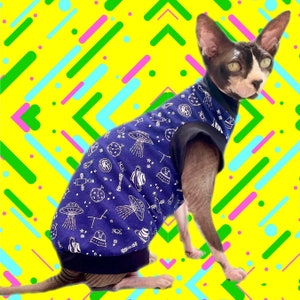 Space cat sweater sales