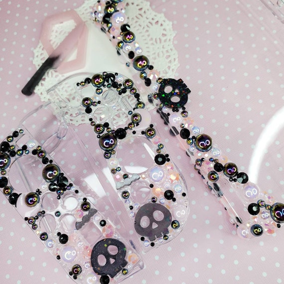 rhinestone nintendo switch case