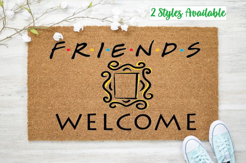 F.R.I.E.N.D.S Doormat Friends TV Show Gifts Mat Funny Doormat