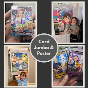 Custom Pokémon Card Drawing – Personalized Pet Portrait, Hand-Drawn Anime Style Gift image 10