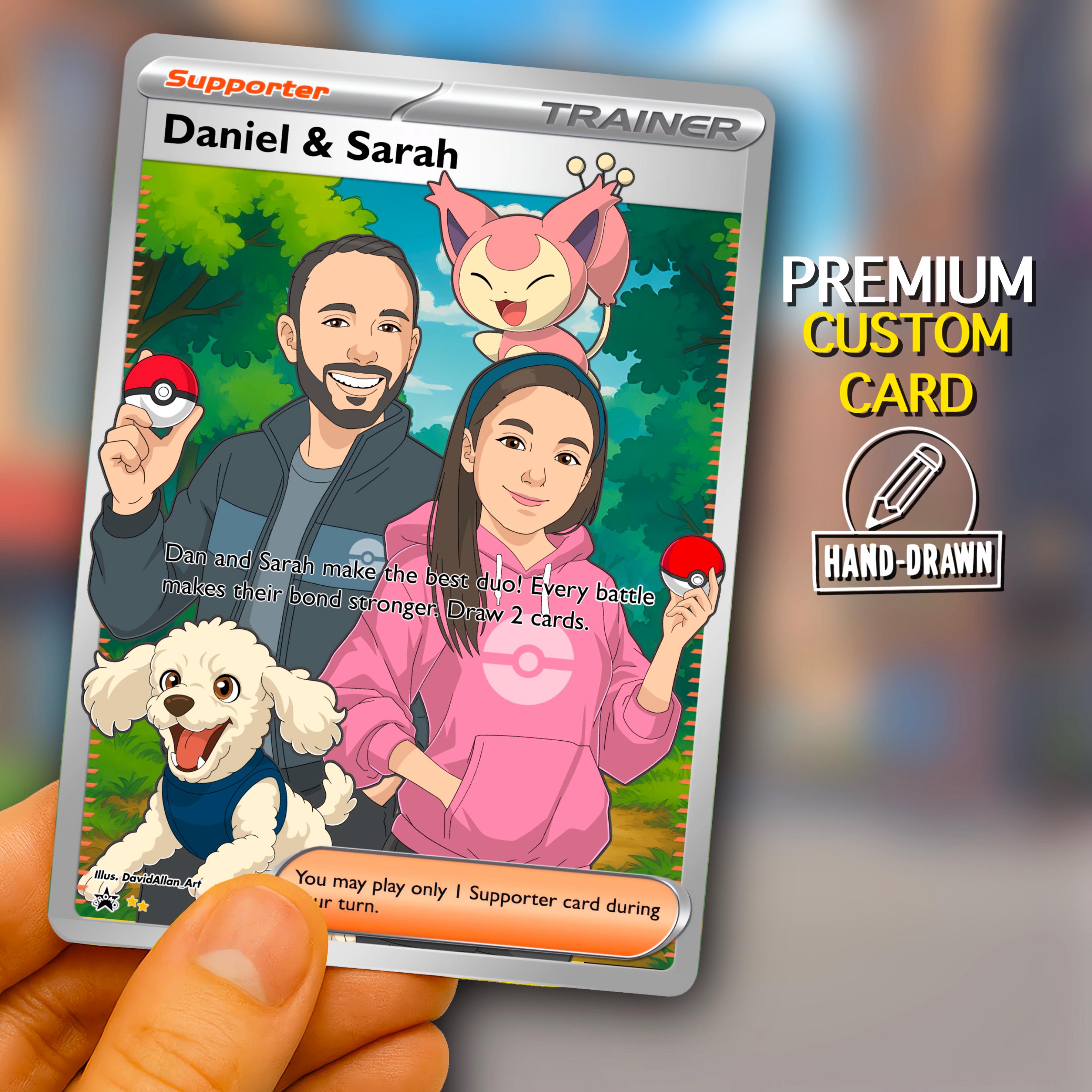 Custom Pokemoncard - Etsy