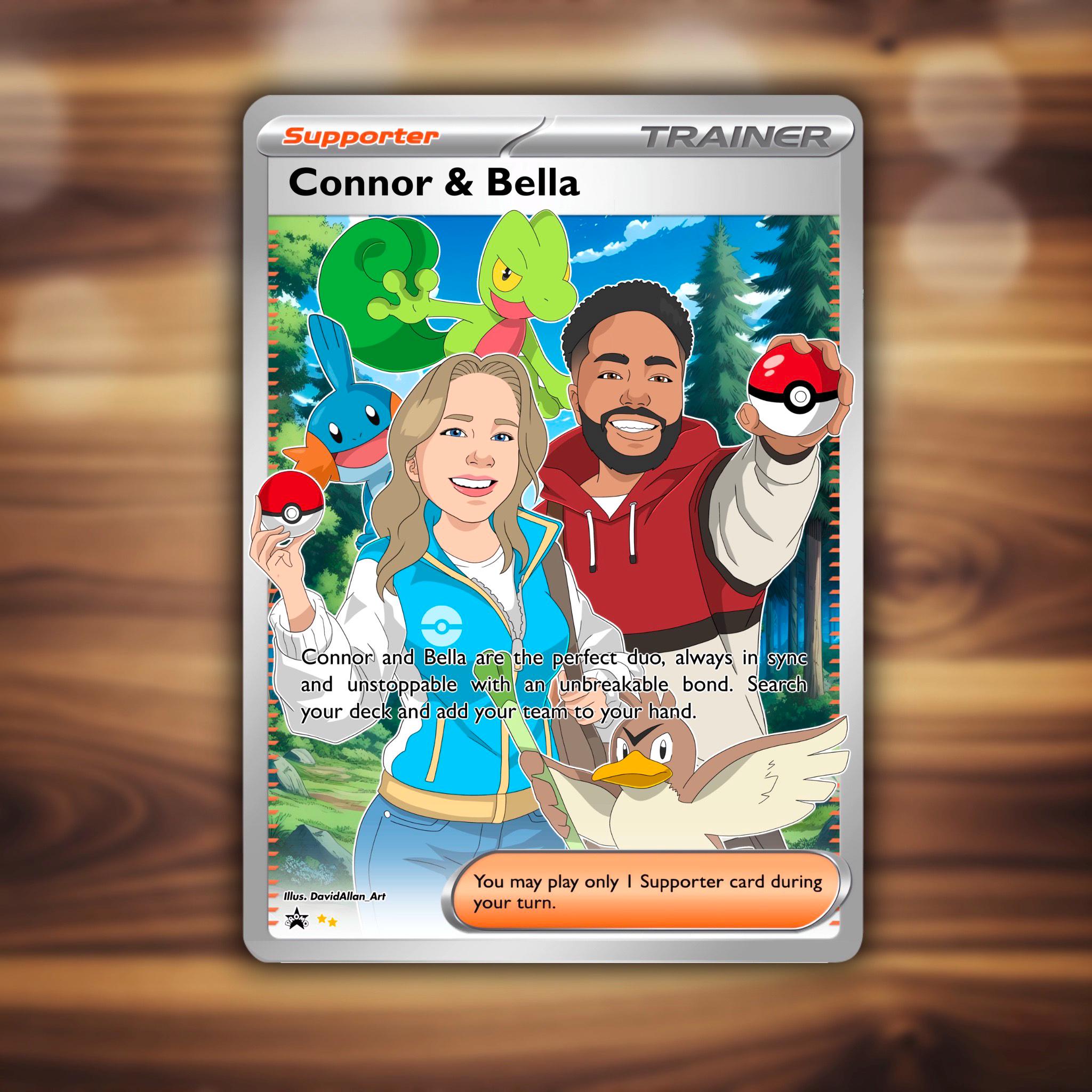 pokemon all eevee cards Valentines Day / Anniversary Card main image 0