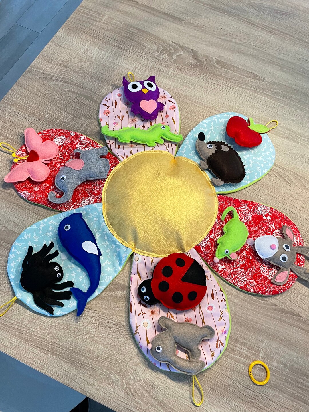 Nursery Rhyme Apron Flower Cushion Version Nursery Rhymes Flower