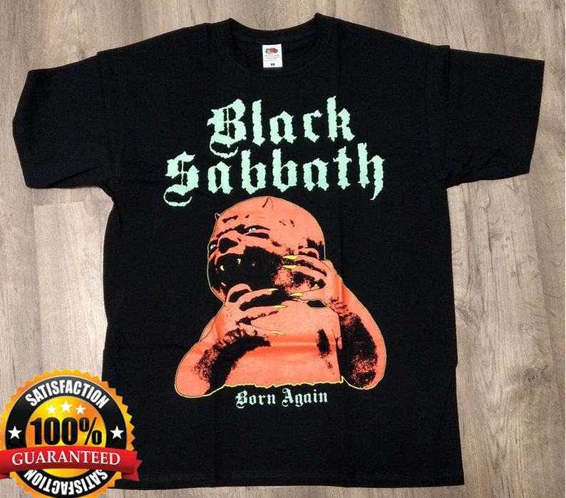 black sabbath born again t shirt