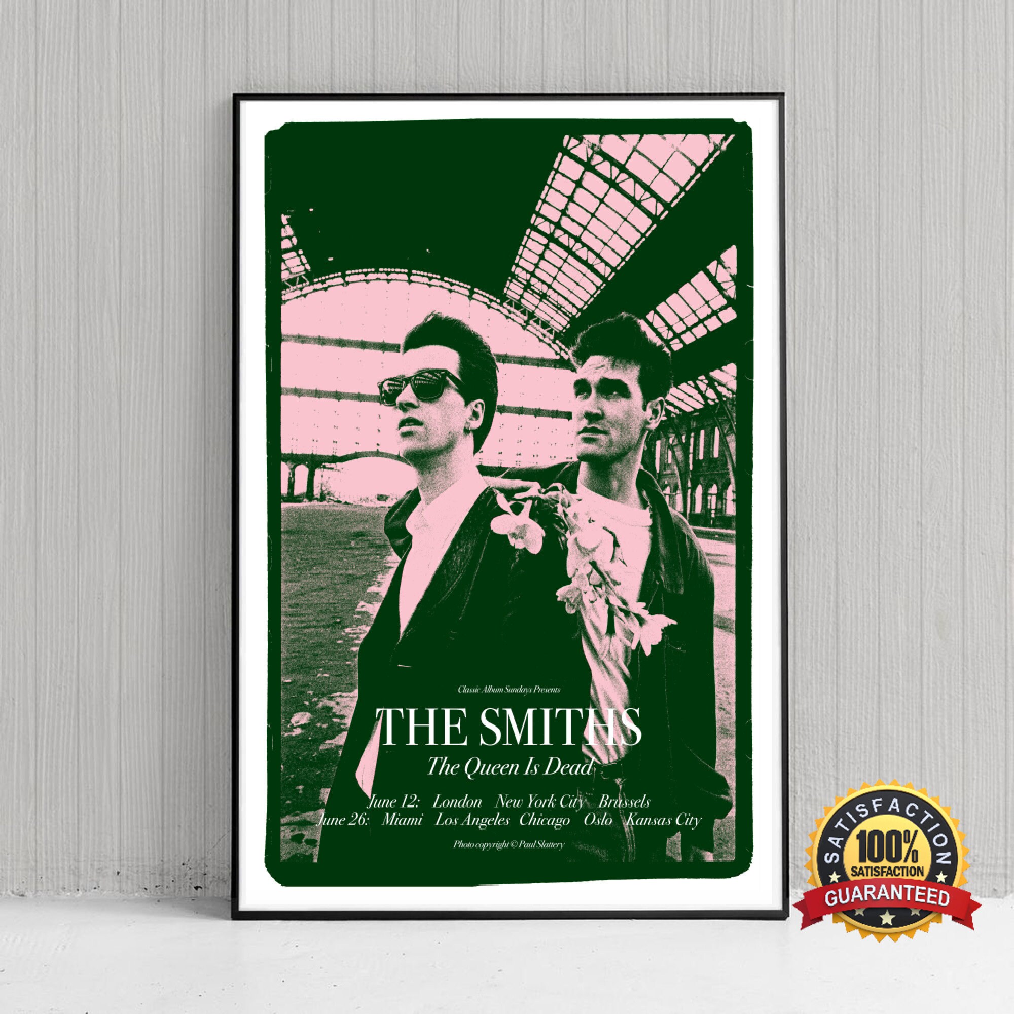 Vintage The Smiths Poster Will Smith Poster Smiths Vintage Etsy