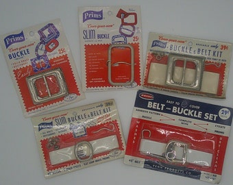 Vintage Prims and Penn, Buckles and belt kits