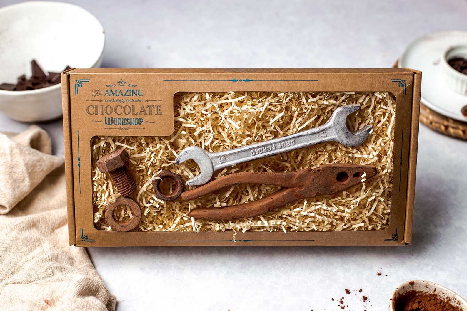 Chocolate Tools Gift Set Ultra Realistic Chocolate Items Etsy