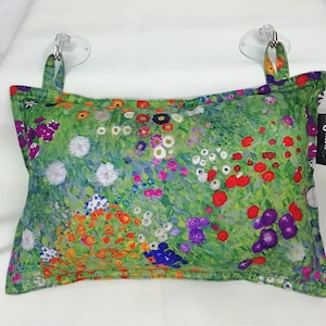 Bath pillow | Gustav Klimt neck pillow for bathtub made with waterproof fabric | Handmade bathtub spa pillow | Luxury bathtub neck cushion