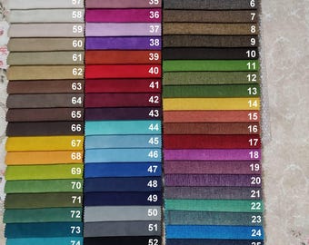 Fabric Swatch Sample for Sofa | Upholstery Fabric Sample | Velvet, Boucle, Linen, Corduroy | Couch Fabric Color Swatch | Order Before Buying