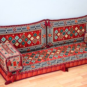 Floor Seating Sofa Mutlicolor Arabic Majlis Floor Cushions Turkish Home Decor Oriental Set Seat Yoga Meditation floor sofa Moroccan Boho set