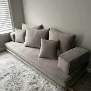 Floor sofa, floor couch, modular seating, futon couch, Japanese floor sofa, minimalist sofa, space-saving couch, floor seating, lounge sofa, custom floor cushions, washable covers, cozy seating, modern sofa, gaming sofa, modular sofa, sectional sofa