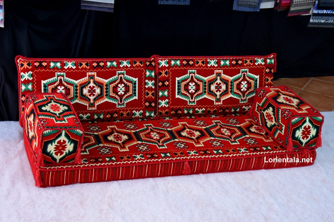 Luxury Traditional Floor Sofa Turkish Home Decor Oriental Etsy