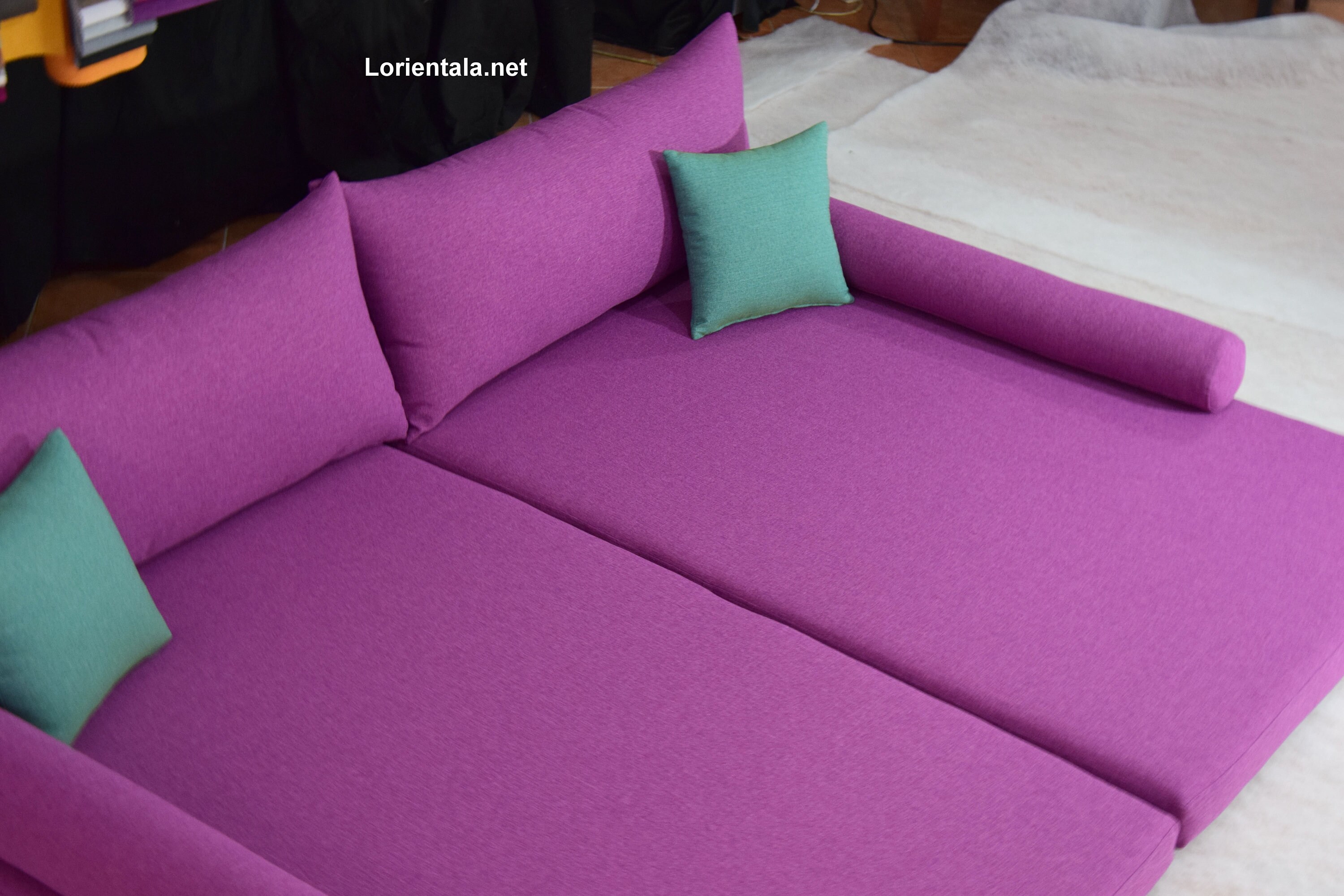 Custom Floor Cushion Linen Fabric Floor Seating Sofafloor Etsy