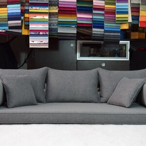 Floor sofa, floor couch, modular seating, futon couch, Japanese floor sofa, minimalist sofa, space-saving couch, floor seating, lounge sofa, custom floor cushions, washable covers, cozy seating, modern sofa, gaming sofa, modular sofa, sectional sofa