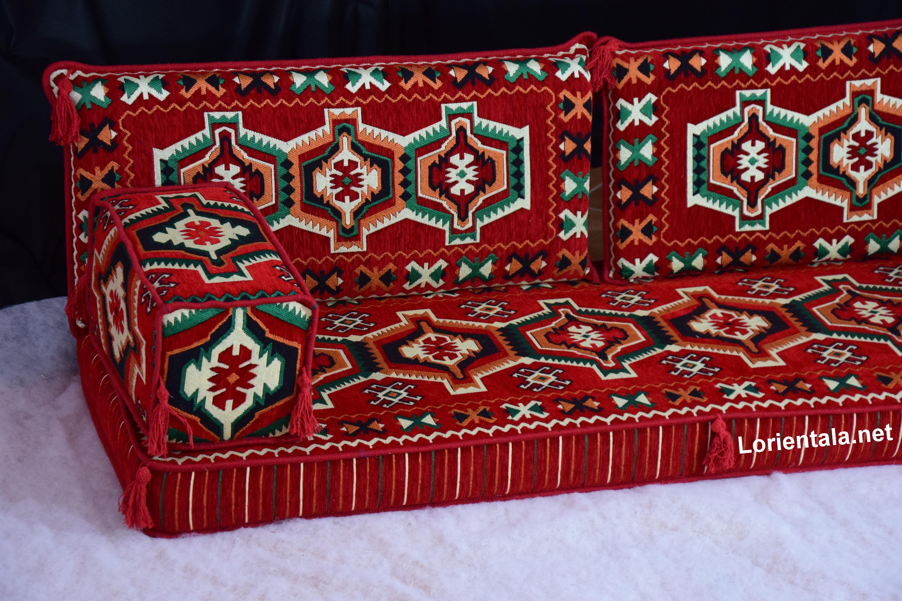 Luxury Traditional Floor Sofa Turkish Home Decor Oriental Etsy