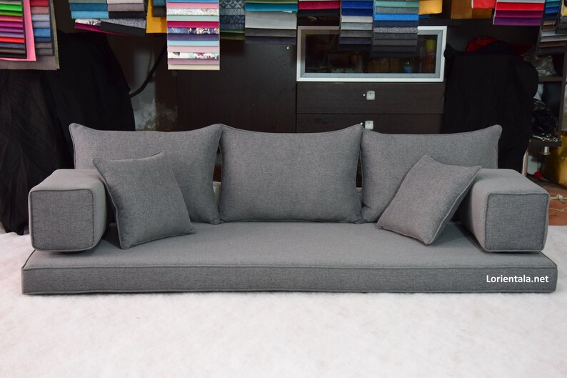 Floor sofa, floor couch, modular seating, futon couch, Japanese floor sofa, minimalist sofa, space-saving couch, floor seating, lounge sofa, custom floor cushions, washable covers, cozy seating, modern sofa, gaming sofa, modular sofa, sectional sofa