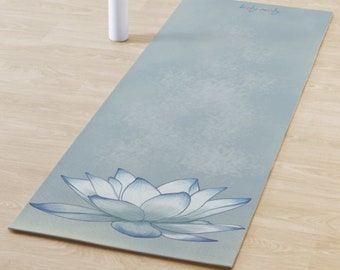 Printed Yoga Mat Nature Yoga Mat Sunset Yoga Mat Floral Yoga Mat Yoga Lover Gift Colorful Yoga Mat Yoga Accessories Thick Yoga Mat
