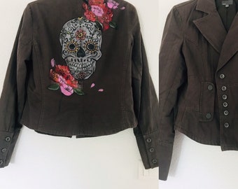 Veste Custom florale