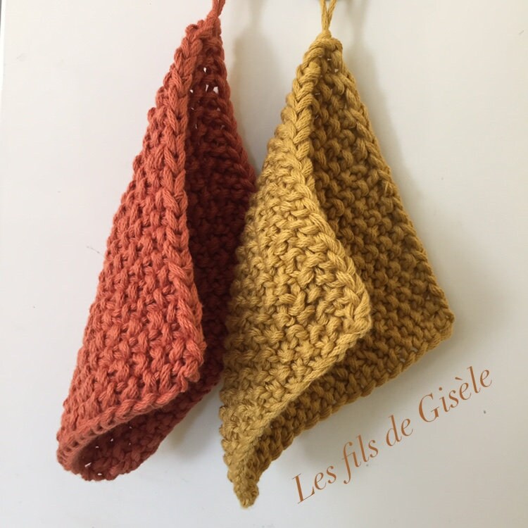 Carrés de Coton Cuisine, Sdb