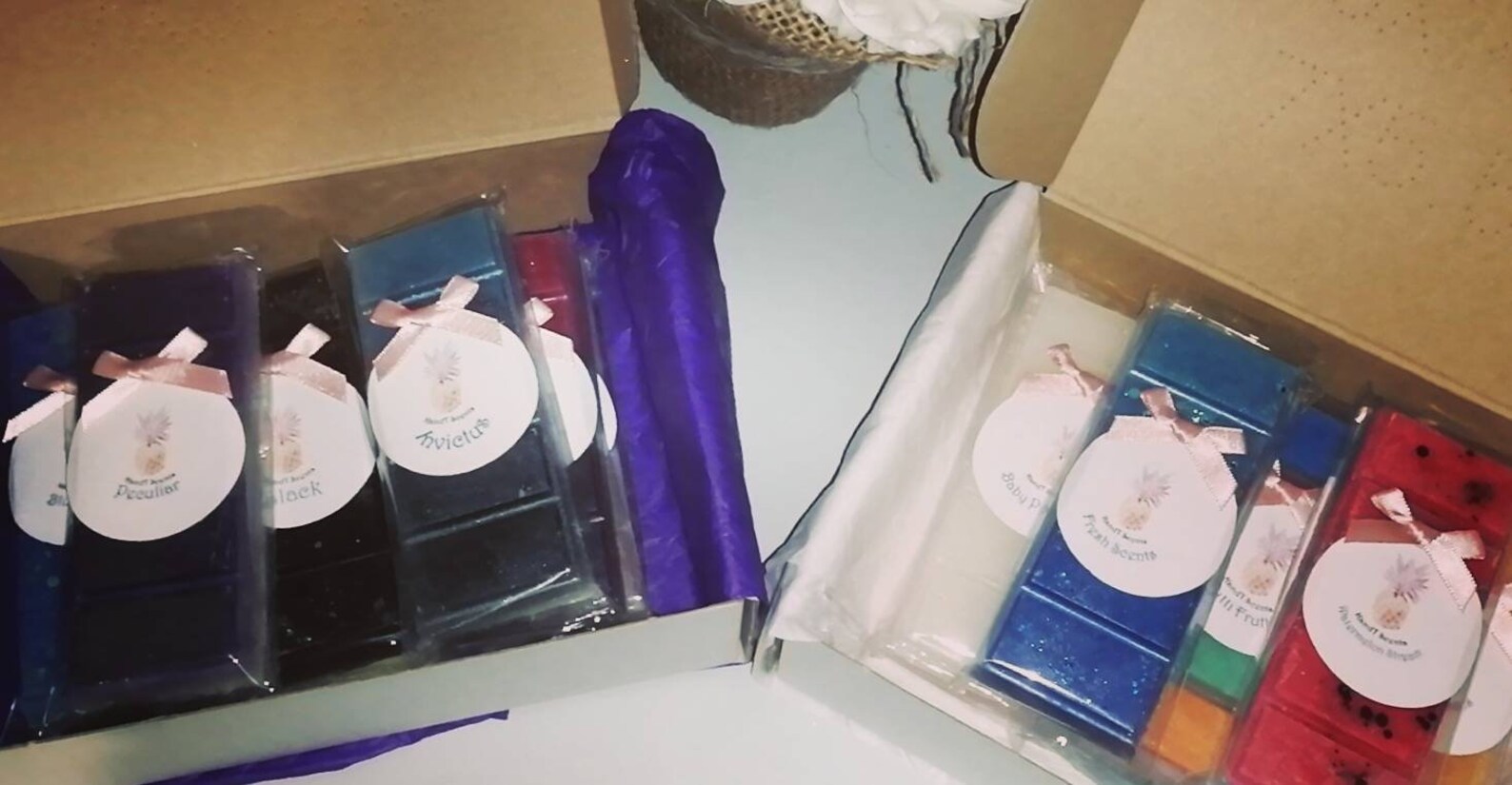 Snap bar sample boxes Etsy