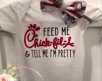 chick fil a onesie