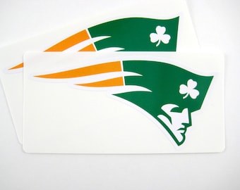 New England Irish Vinyl Stickers