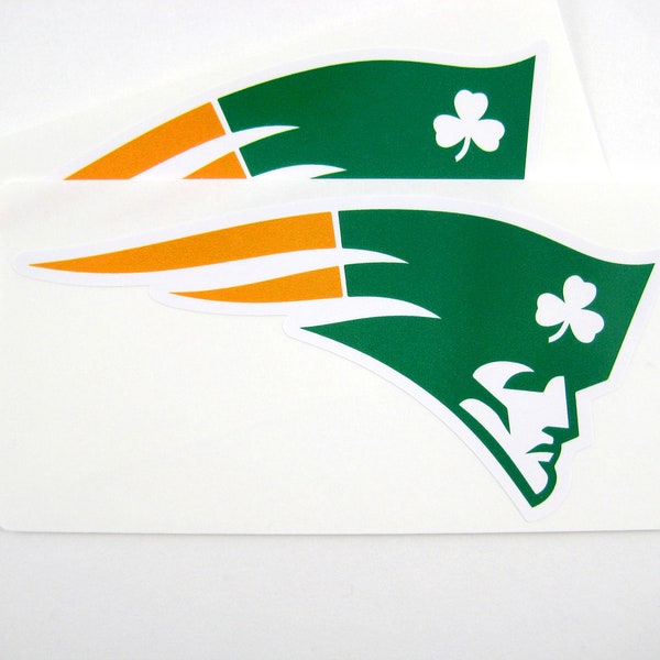 New England Irish Vinyl Stickers