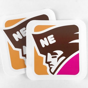 Dunkin&#39; New England Vinyl Stickers