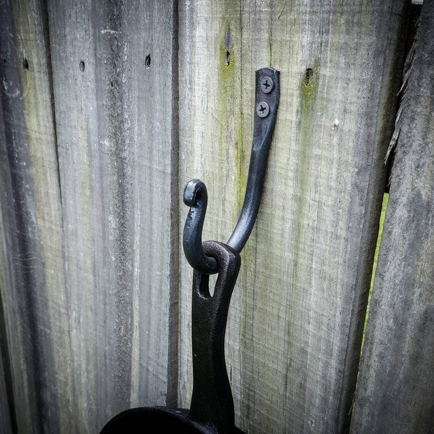 Black Wall Hook for Coat Rustic, Metal Wall Hook, Steel Wall Hooks