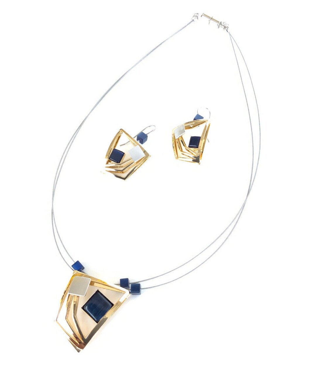 Christophe Poly Wire Necklace Sets FY Etsy