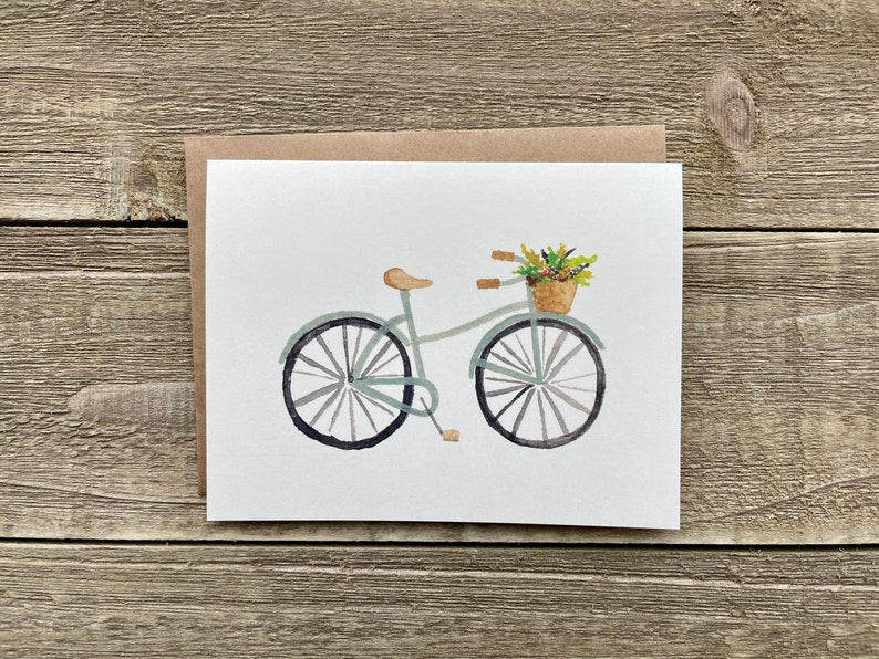 Watercolor Flower Notecards | Floral Stationery | Set of 4 | Watercolor ...