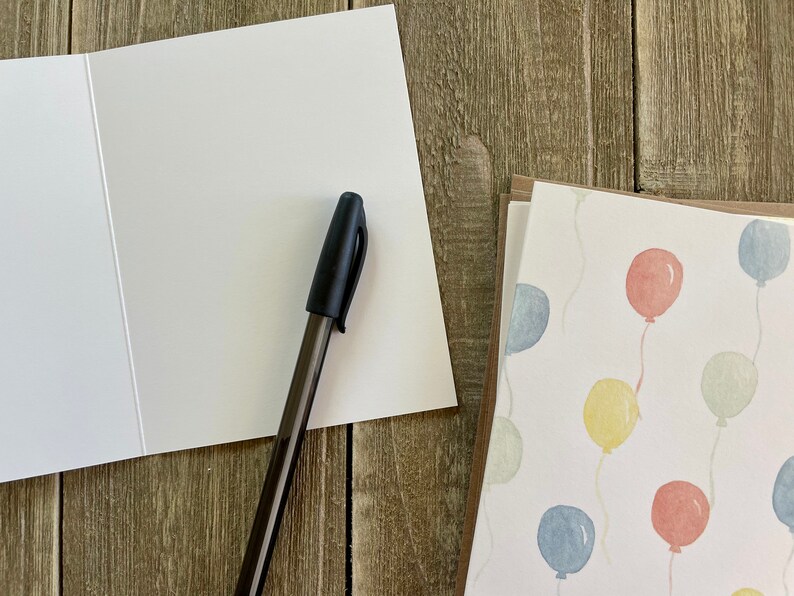 Watercolor Birthday Cards Happy Birthday Hand Painted Set Etsy