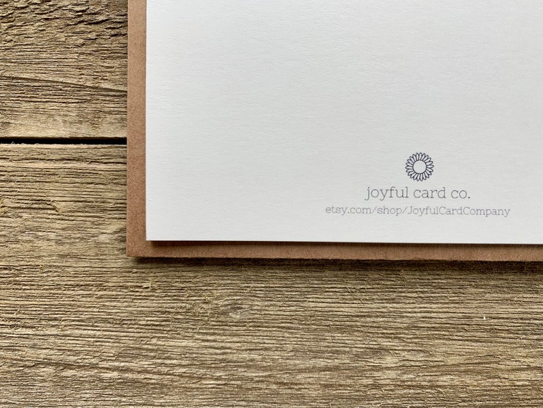 Cartes de notes de plantes d’aquarelle | Ensemble peint à la main de 4 | Impressions à l’aquarelle | Cartes de vœux vierges avec enveloppes | Papeterie plante image 7
