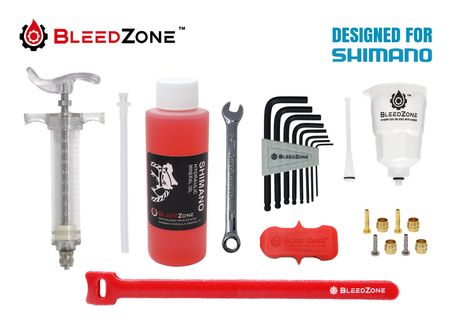 Kit Purgado De Freno Hidraulico Ezmtb kit 2023+ Aceite Mineral Shimano