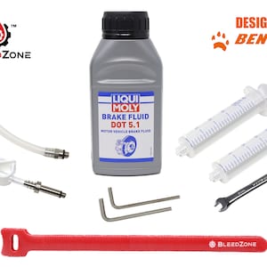 Bleed Kit for Bengal Hydraulic Brakes Cannondale Bikes with DOT 5.1 Fluid