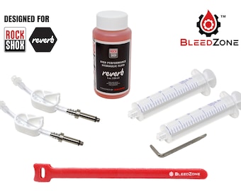 Bleed Kit for RockShox Reverb Stealth, Reverb 1x and X-Loc Suspension Components