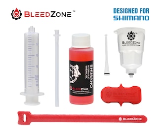 Bleed Kit for SHIMANO Hydraulic MTB Brakes with Mineral Oil - Pick Your Kit!