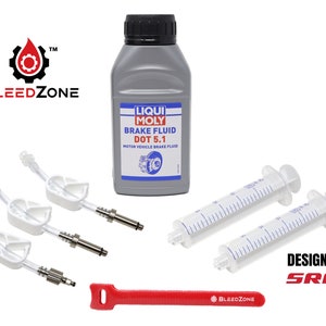 SRAM Brake Bleed Kit with Bleeding Edge Tool + DOT 5.1 Fluid - Pick Your Kit!