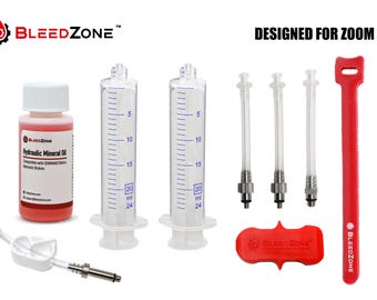 Bleed Kit for ZOOM Hydraulic Brakes with Mineral Oil